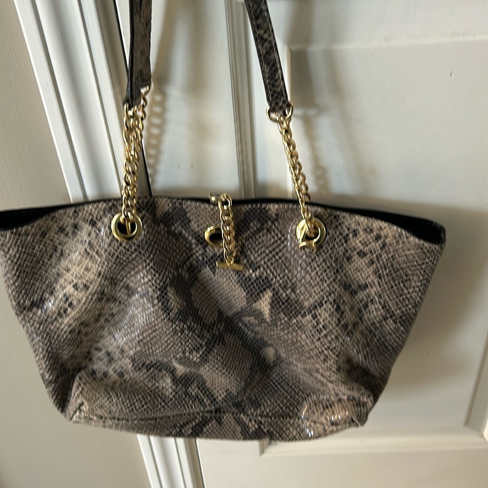 Michael Kors snake skin purse